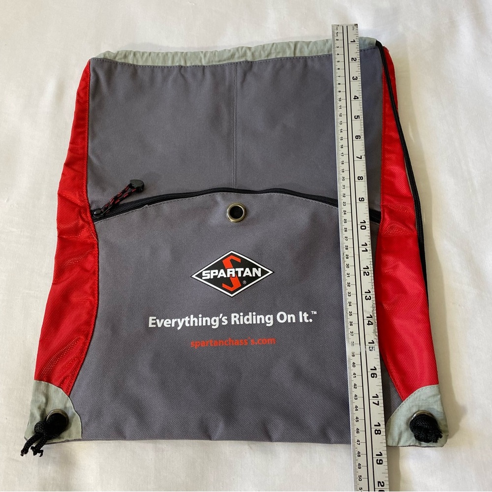 Spartan Chassis Drawstring Backpack Single Compar… - image 4